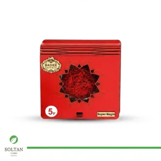 زعفران یاقوت باکس چوبی 5 گرم بدیعی